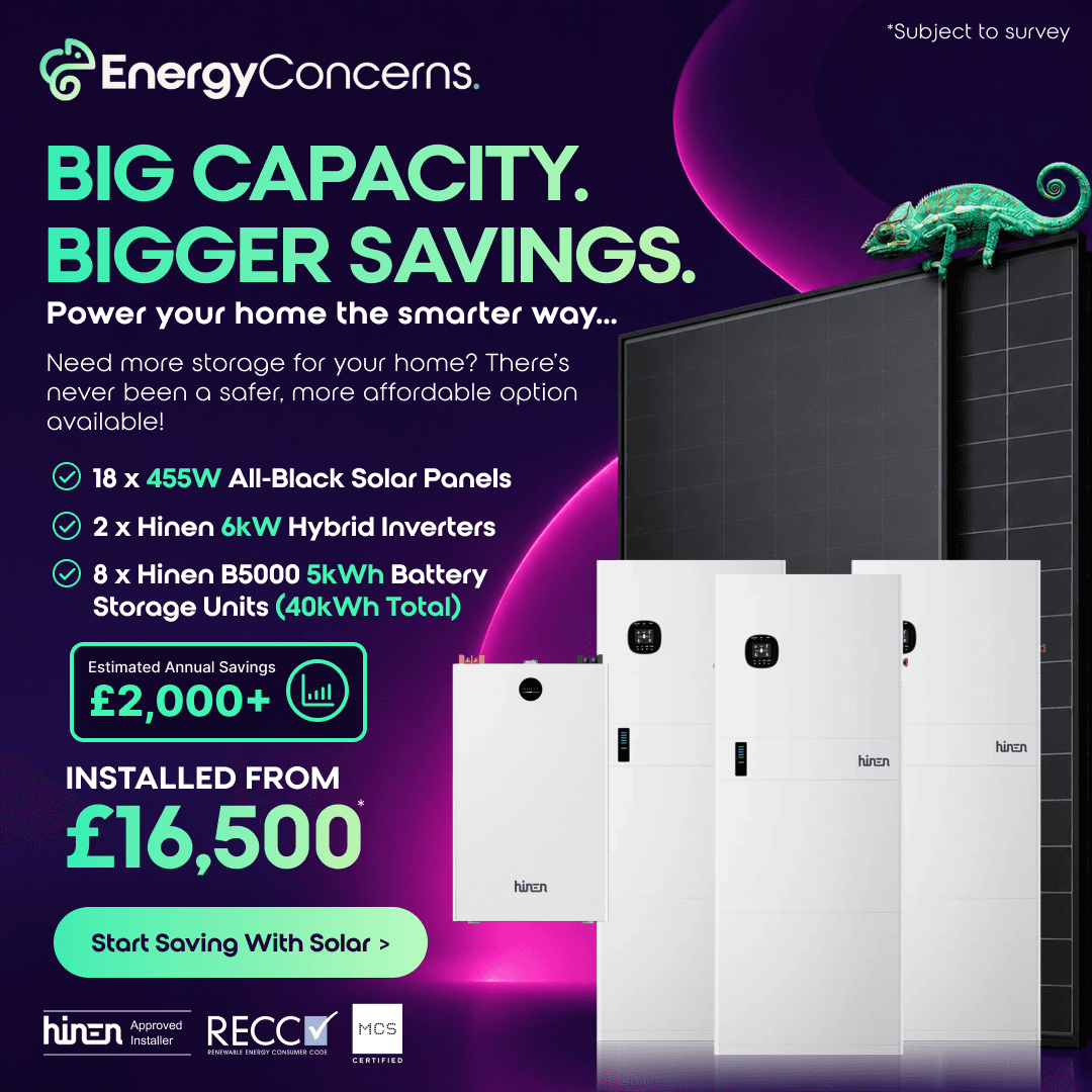 Hinen 18-panel · 40 kWh, Premium system